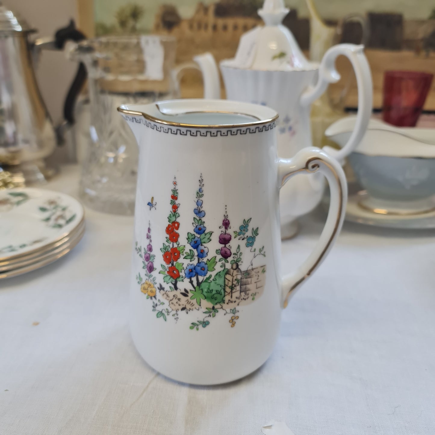 1936 Tuscan hand painted jug