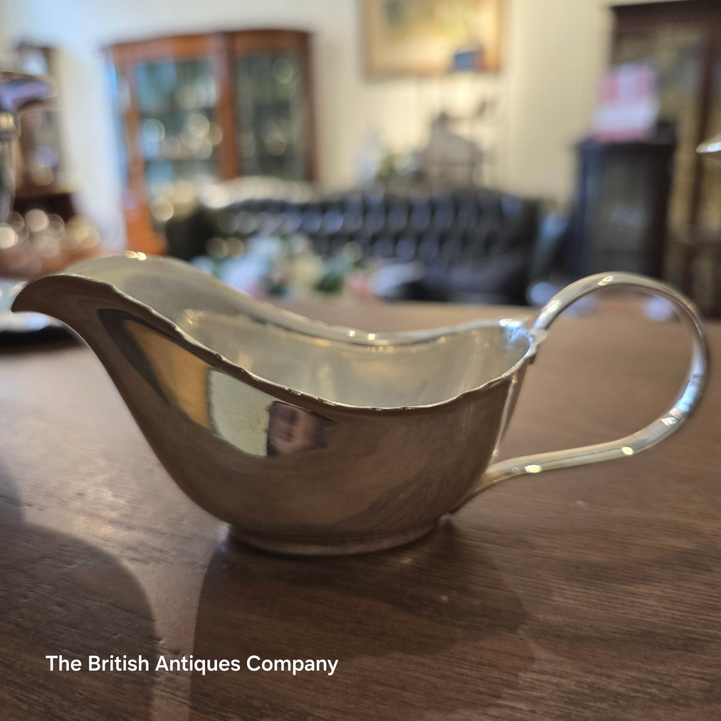 Little Vintage Silver plated sauce Boat - David Mappin (Sheffield)