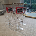 Vintage lager beer glass