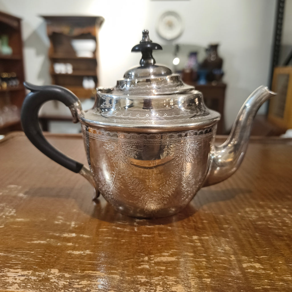 Antique English EPNS Silver-Plated Teapot | T.H. Hazlewood & Co.