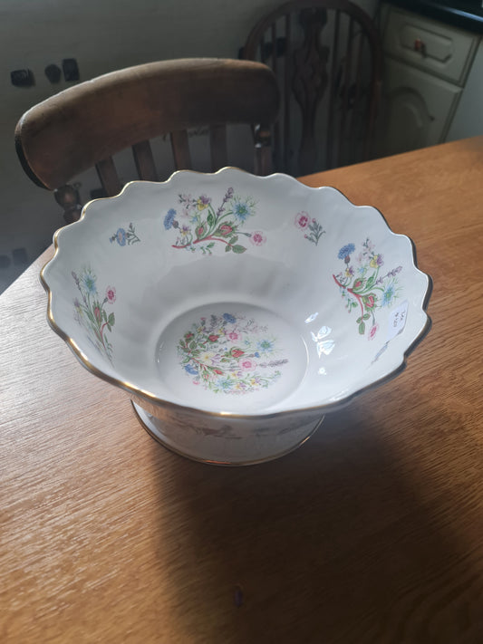 Lovely Anysley Cottage garden punch bowl