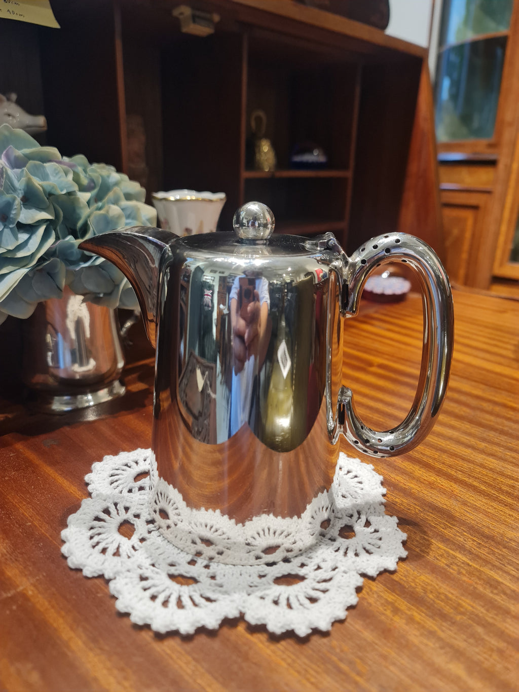 Walker Hall high grade silver plated coffee pot