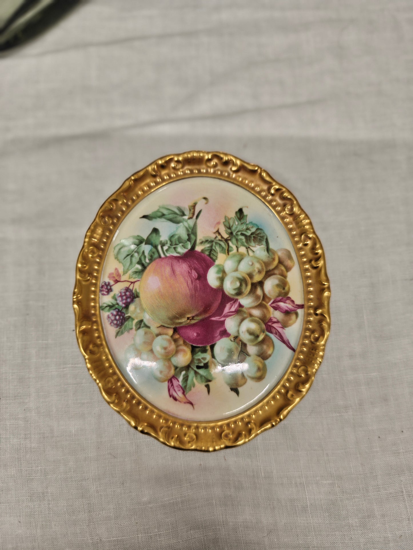 Gorgeous Paragon  Fruits Heavy Gild Plaques