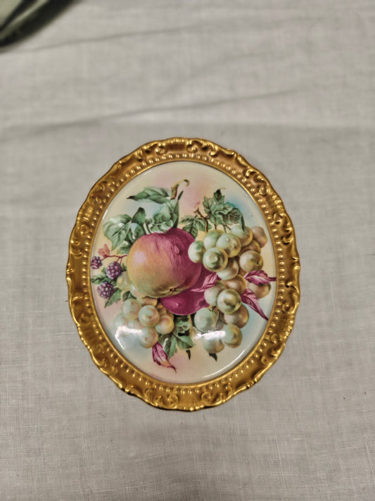 Gorgeous Paragon  Fruits Heavy Gild Plaques
