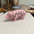 Late 19th century cast iron piggy bank