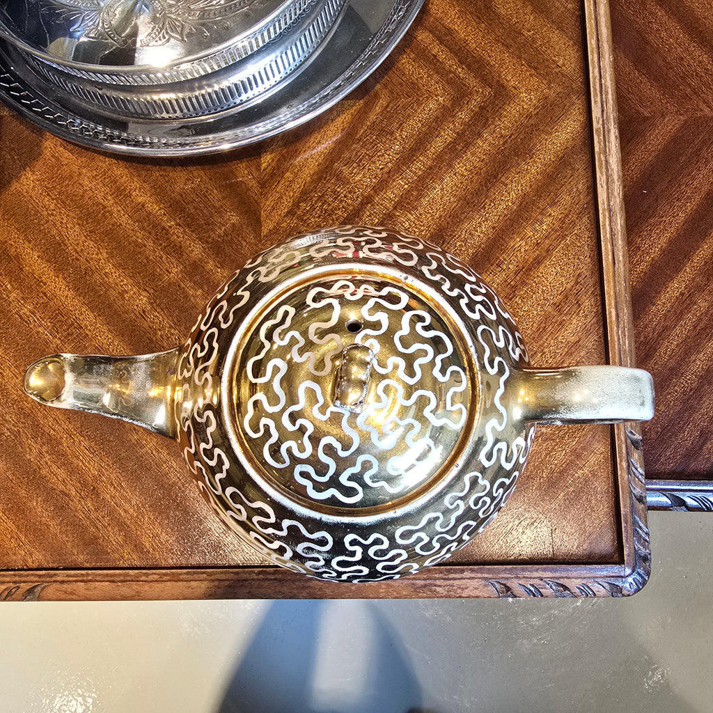 Sadler Gold Hand-Painted Teapot