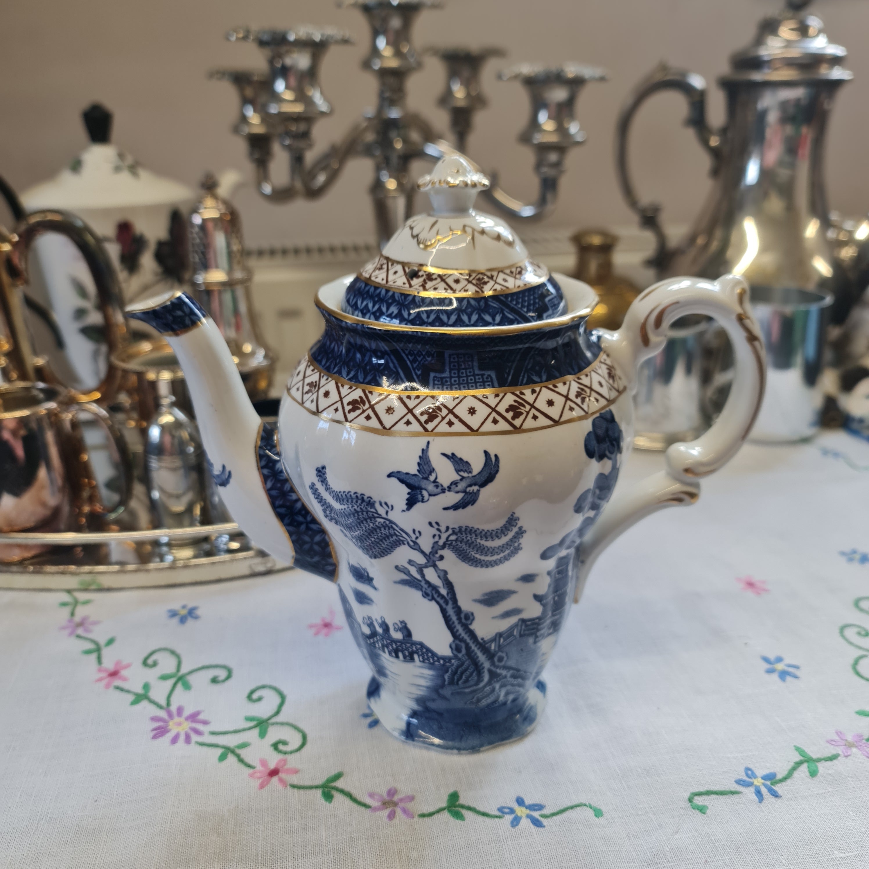 Booths Real Old Willow coffee pot