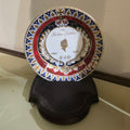 Golden Jubilee Saucer with Wooden Stand