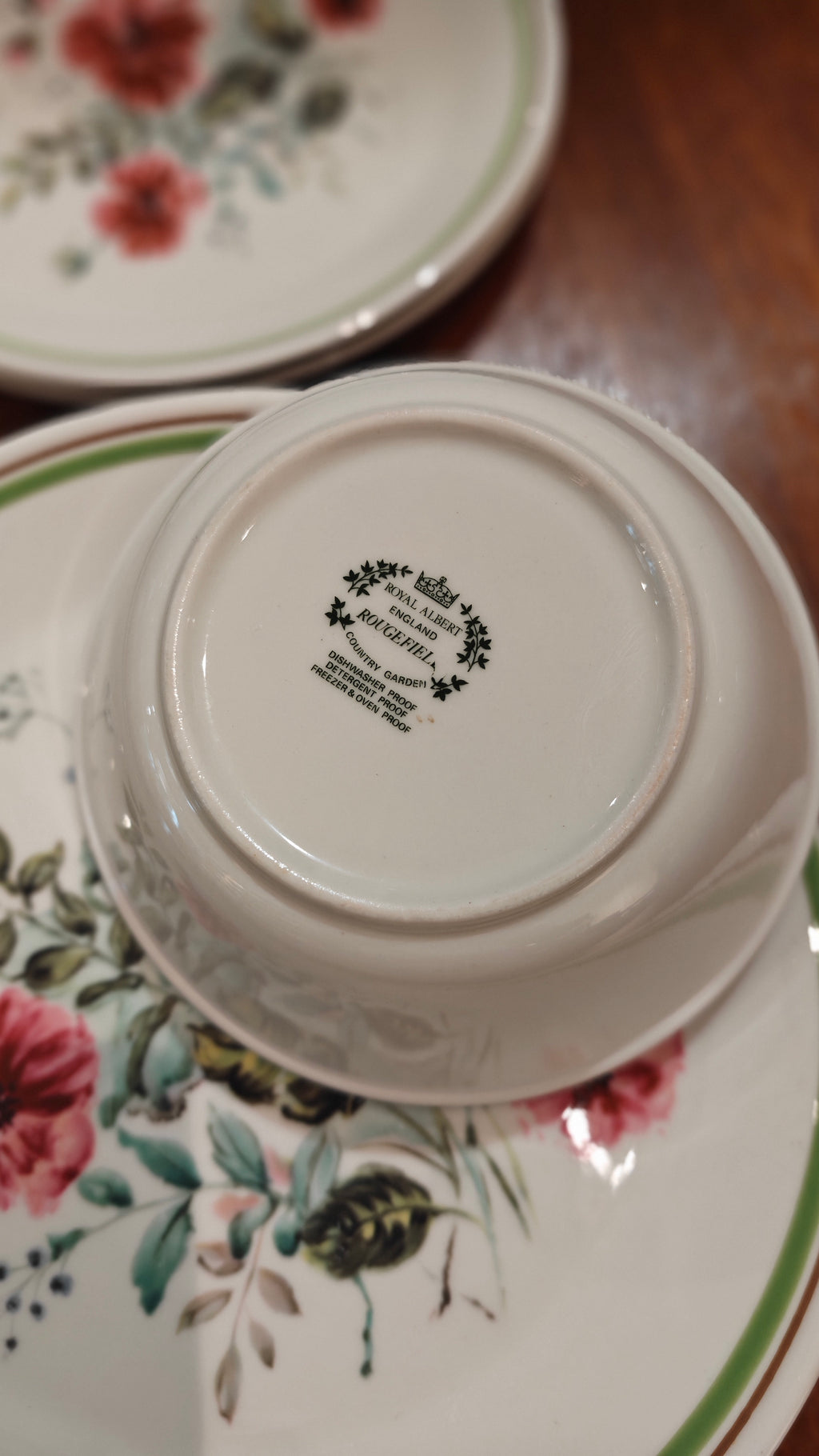 Royal Albert Rougefield Vintage Dinner Set of 3