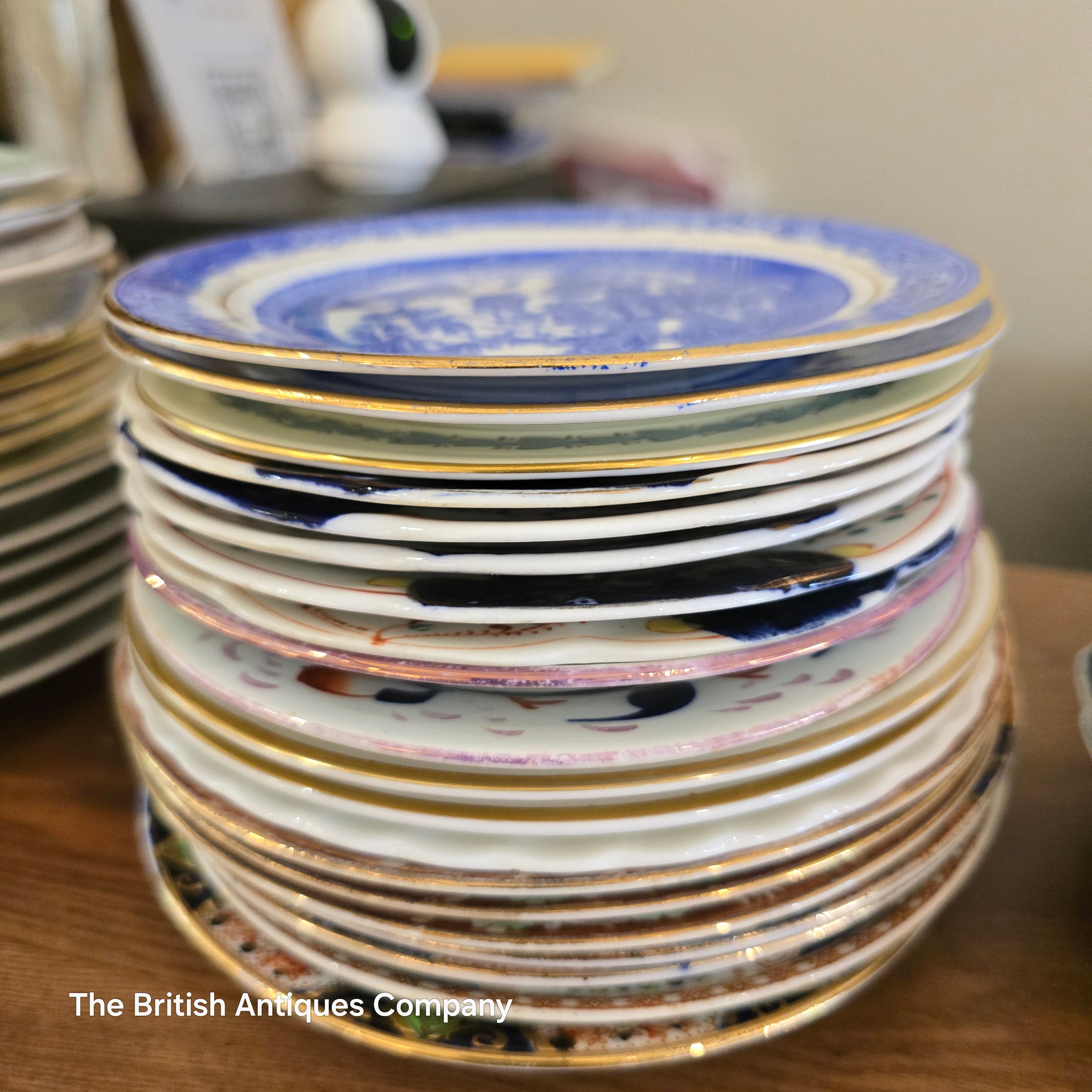 Collection of Assorted Cake Plates (Various Brands Group 1)