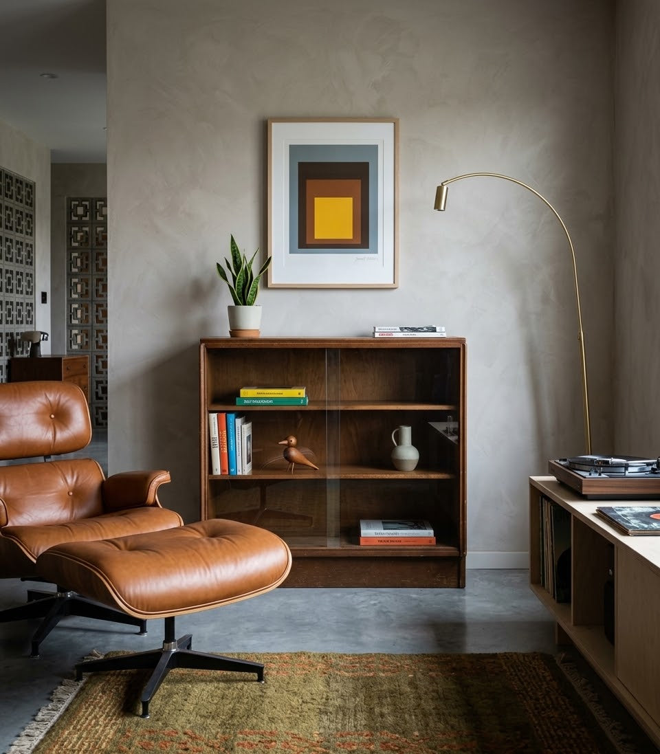 G-Plan Brandon Mid-Century Oak Display Cabinet with Sliding Glass Doors