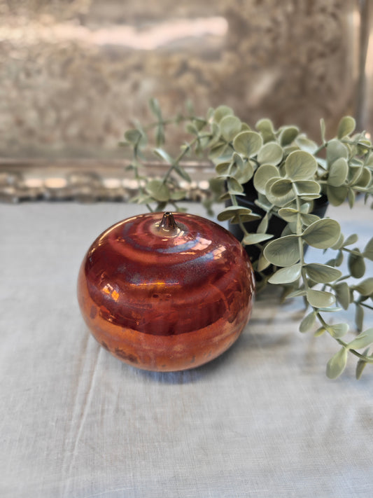 Vintage Lustre ware globe , likely made by Ceràmica Planas Marquès