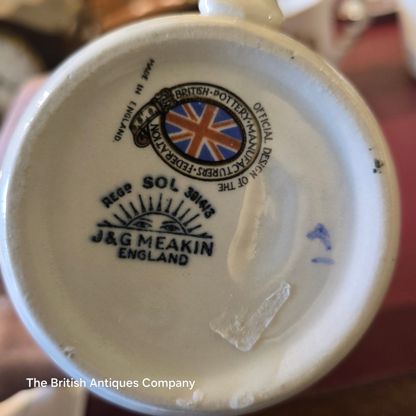 May 1937 Coronation of King. Edward V111 ( British Pottery, J & G Meakin England)