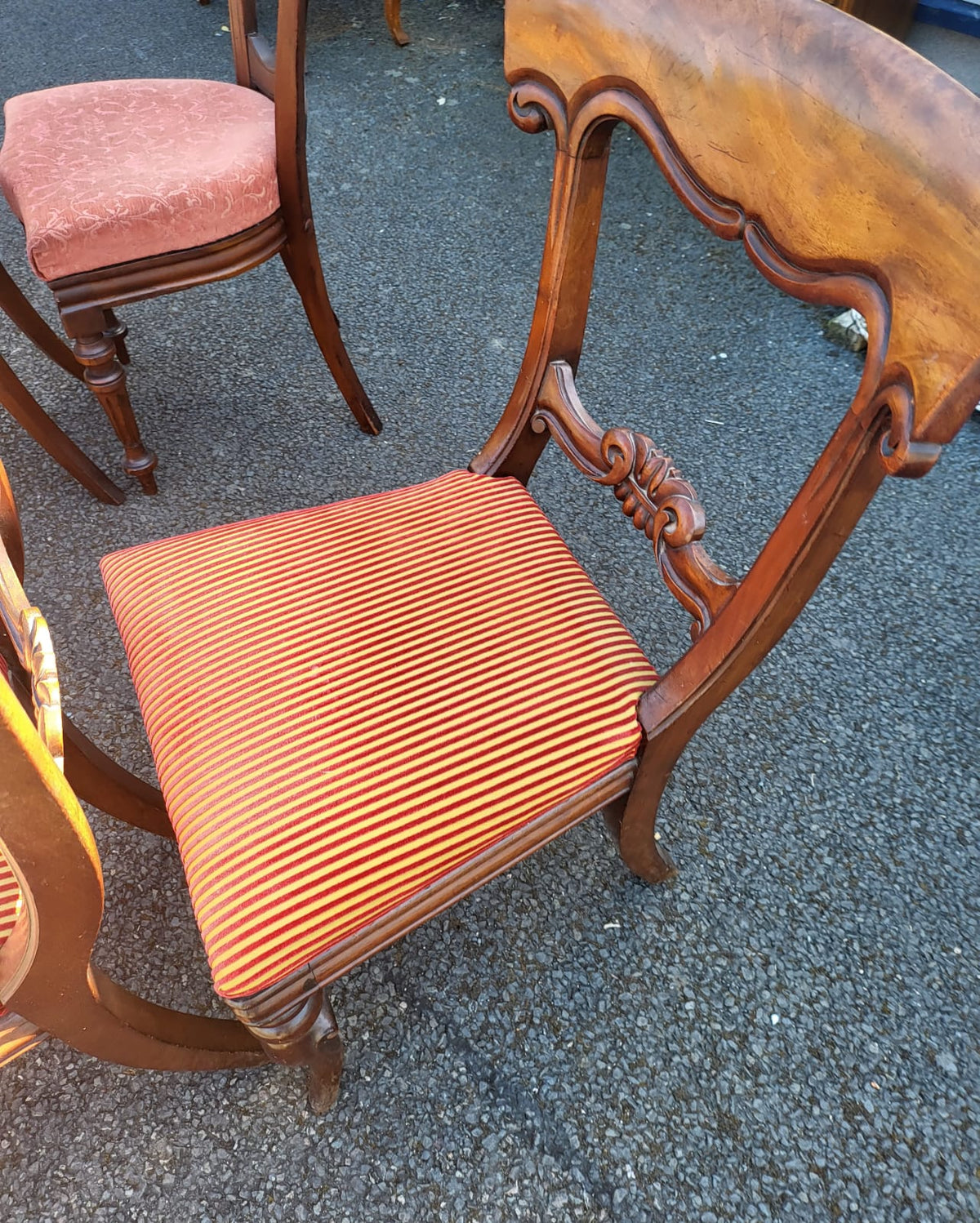 Regency Mahogany Dinning chairs set of 4