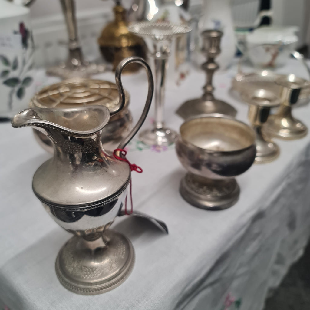 Vintage Silver plated ornaments