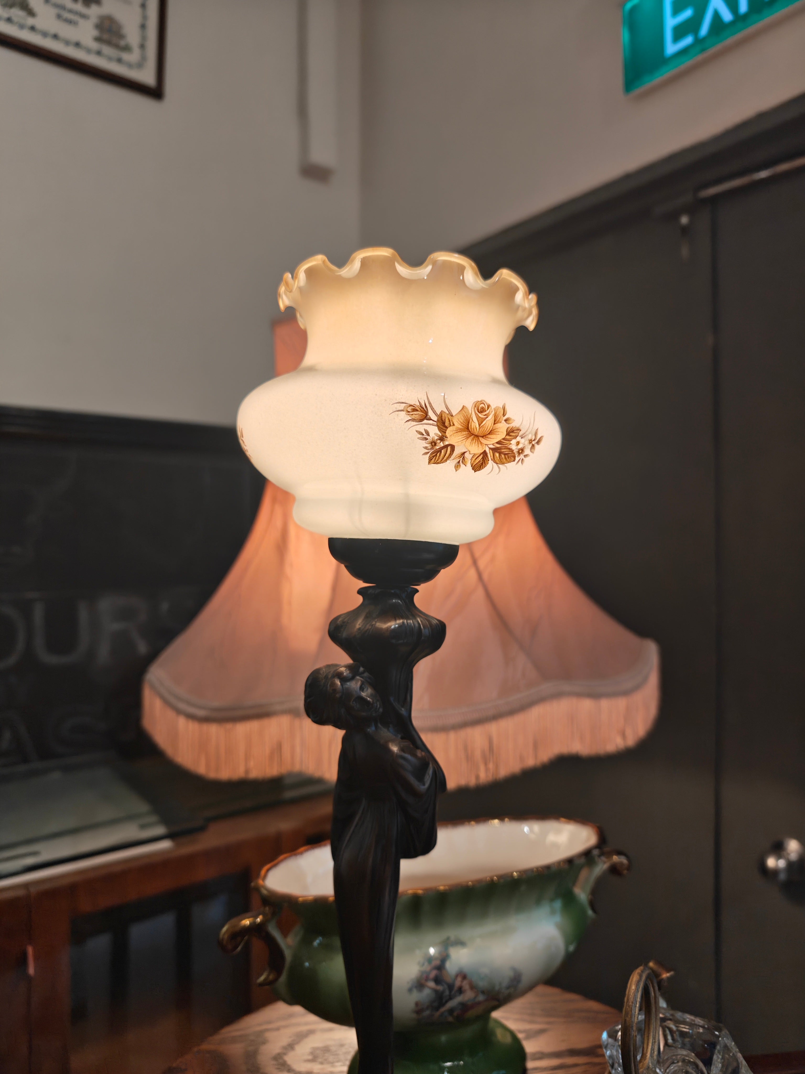 Art Nouveau table lamp
