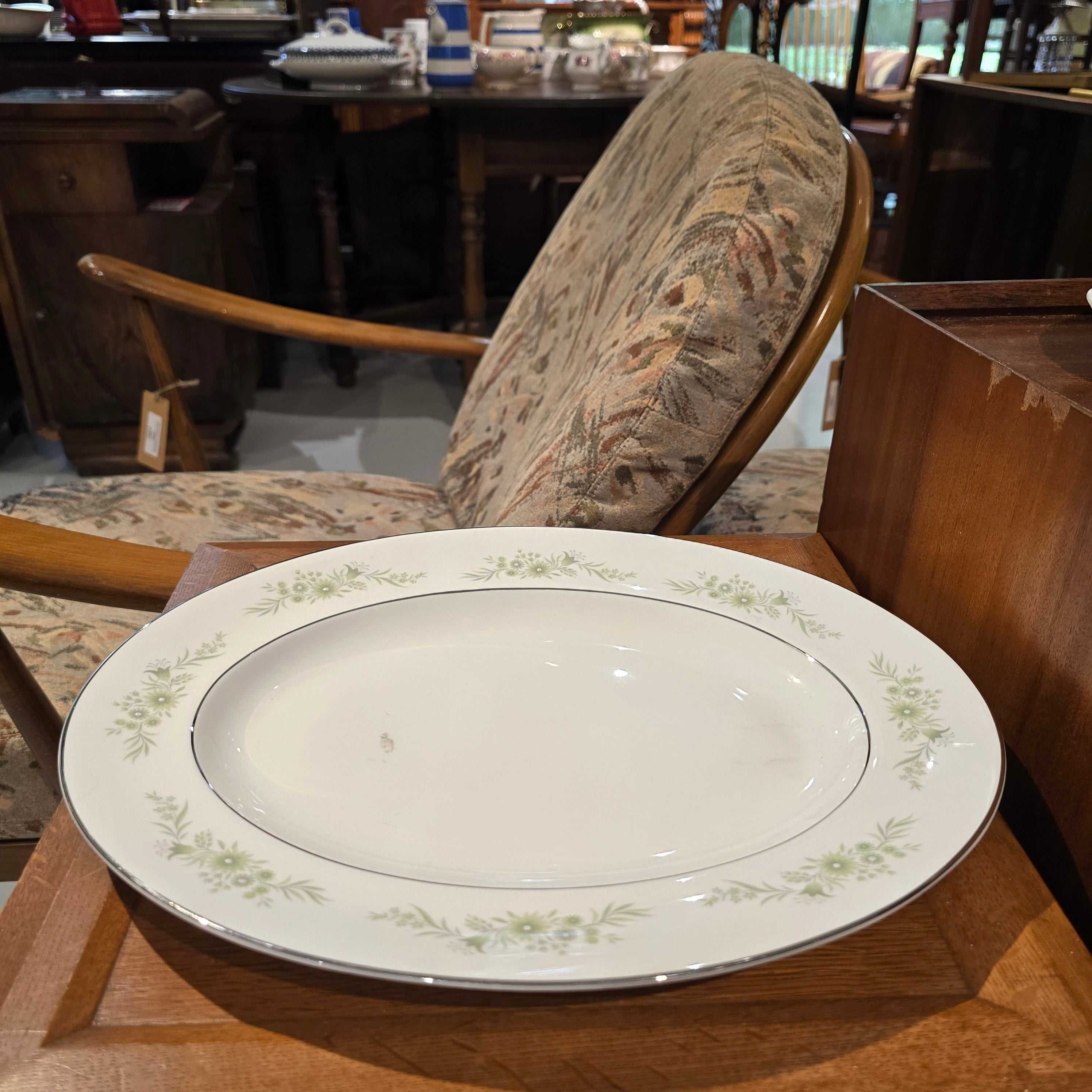 Wedgwood Fine Bone China Oval Shape Serving Plater 36cm
