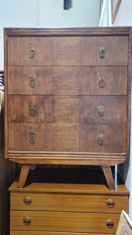 4 Drawer Retro Chest of Drawers