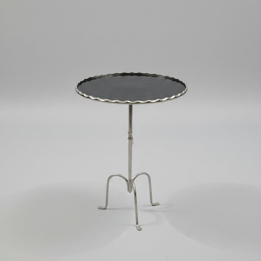 Vintage Polspotten Round Top Cast Iron Coffee Table