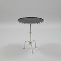 Vintage Polspotten Round Top Cast Iron Coffee Table