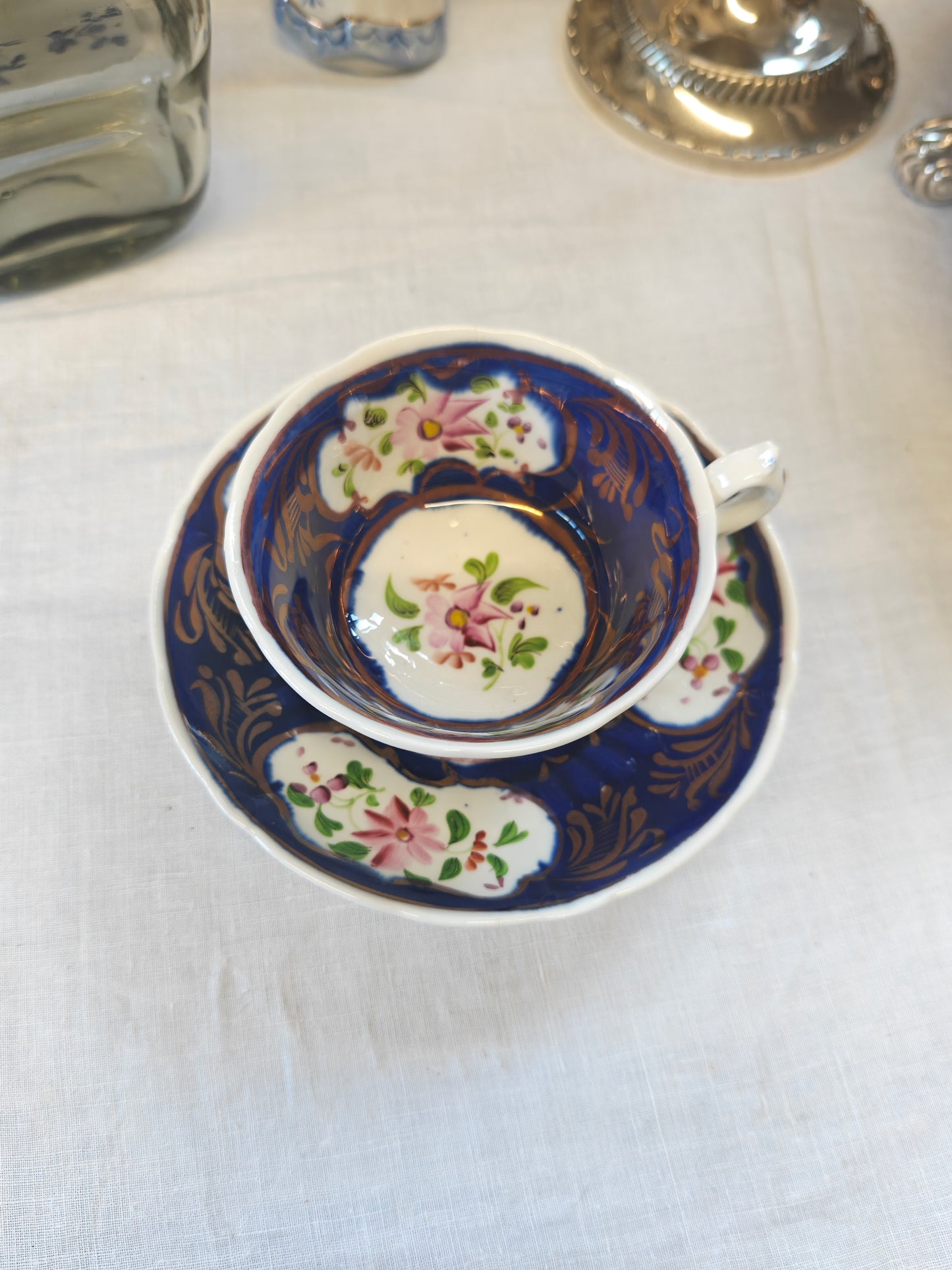 Victorian Hand Painted teaset
