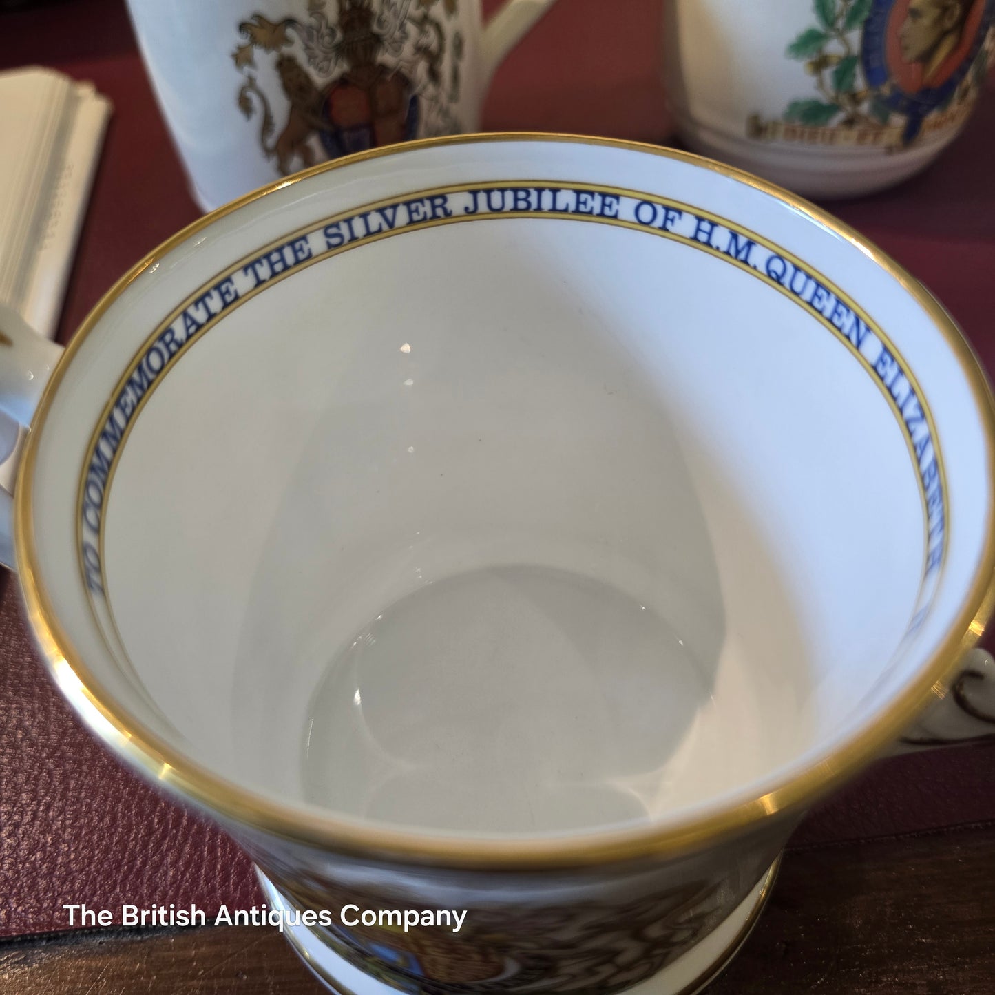 Kings and Queens (To Commemorate The Silver Jubilee of HM Queen Elizabeth II 1977 Mug (Aynsley)