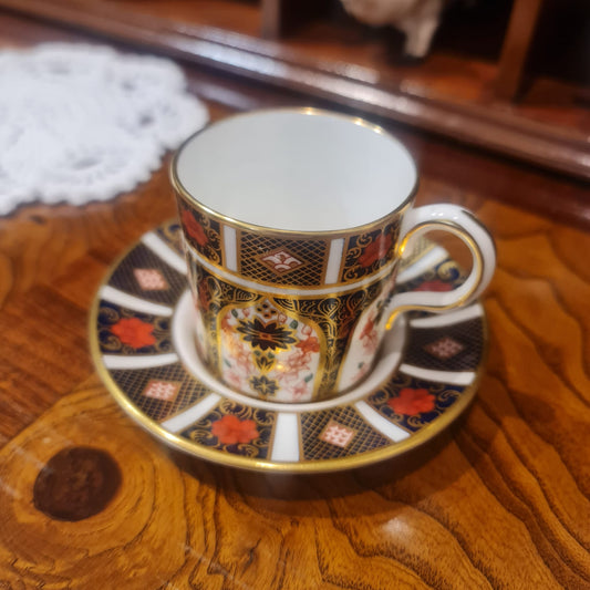 Rare Royal crown derby imari coffee set