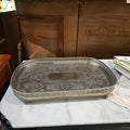 Silver Plated rectangle shape tray