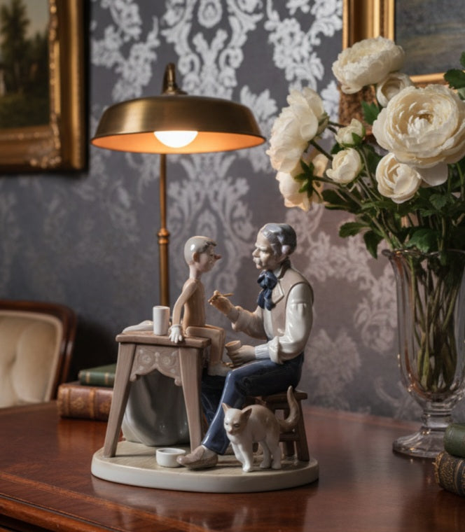 The Magic of Creation: Lladró's "The Puppet Maker"