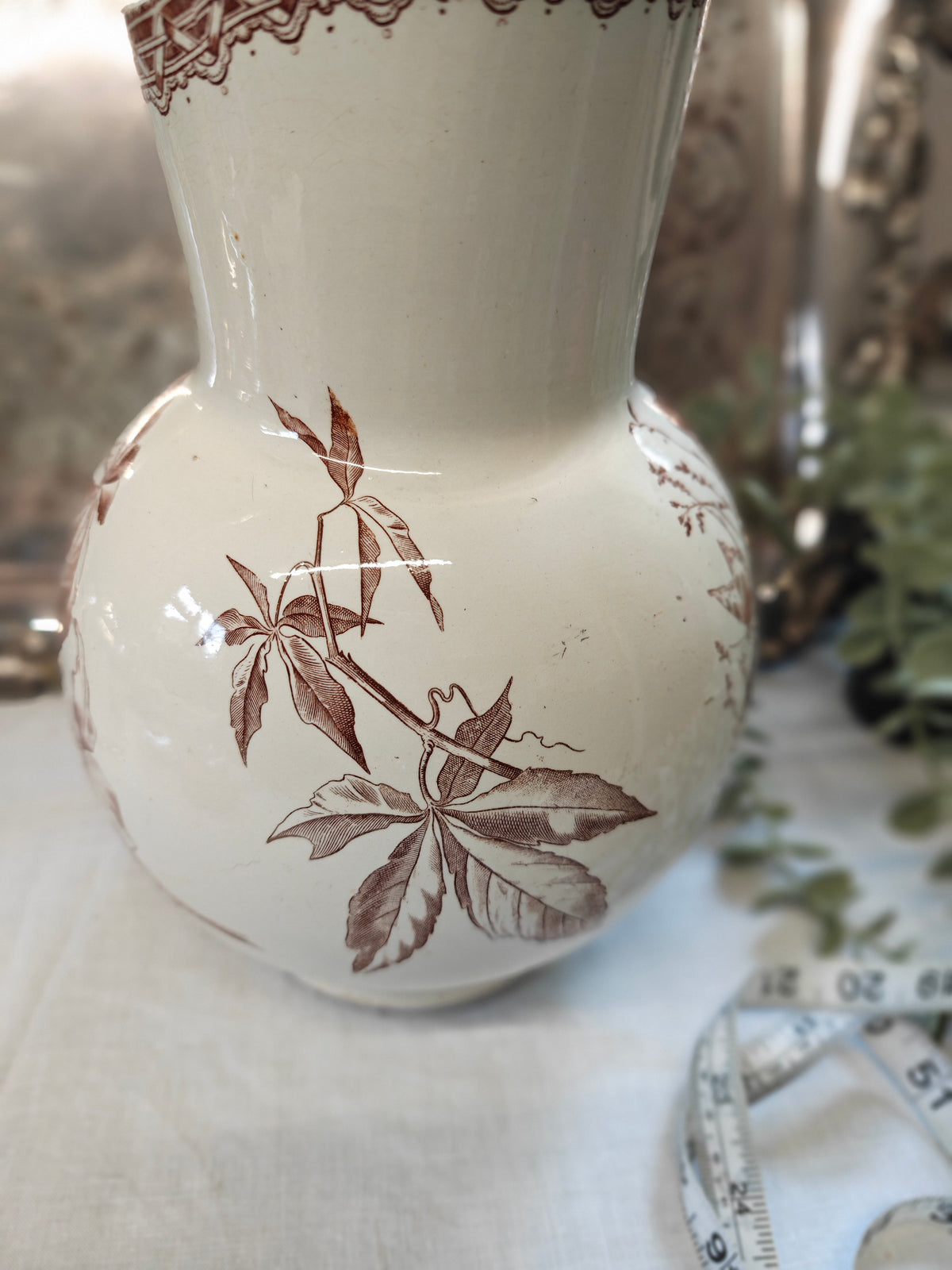 Société Céramique Maestricht Dutch ironstone big jug