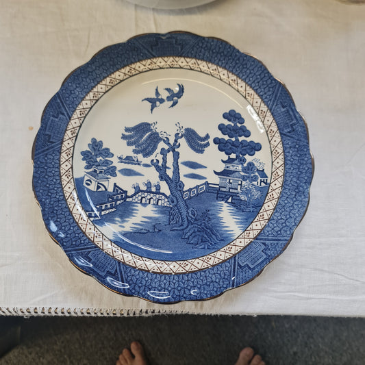 Booths old willow vintage  big dinner plate