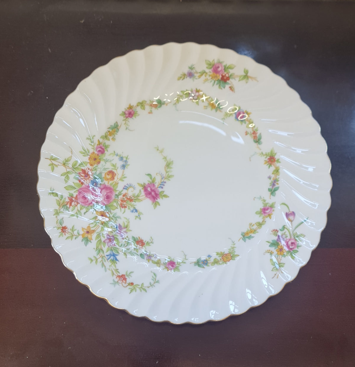 Vintage beautiful Minton flora dinner set