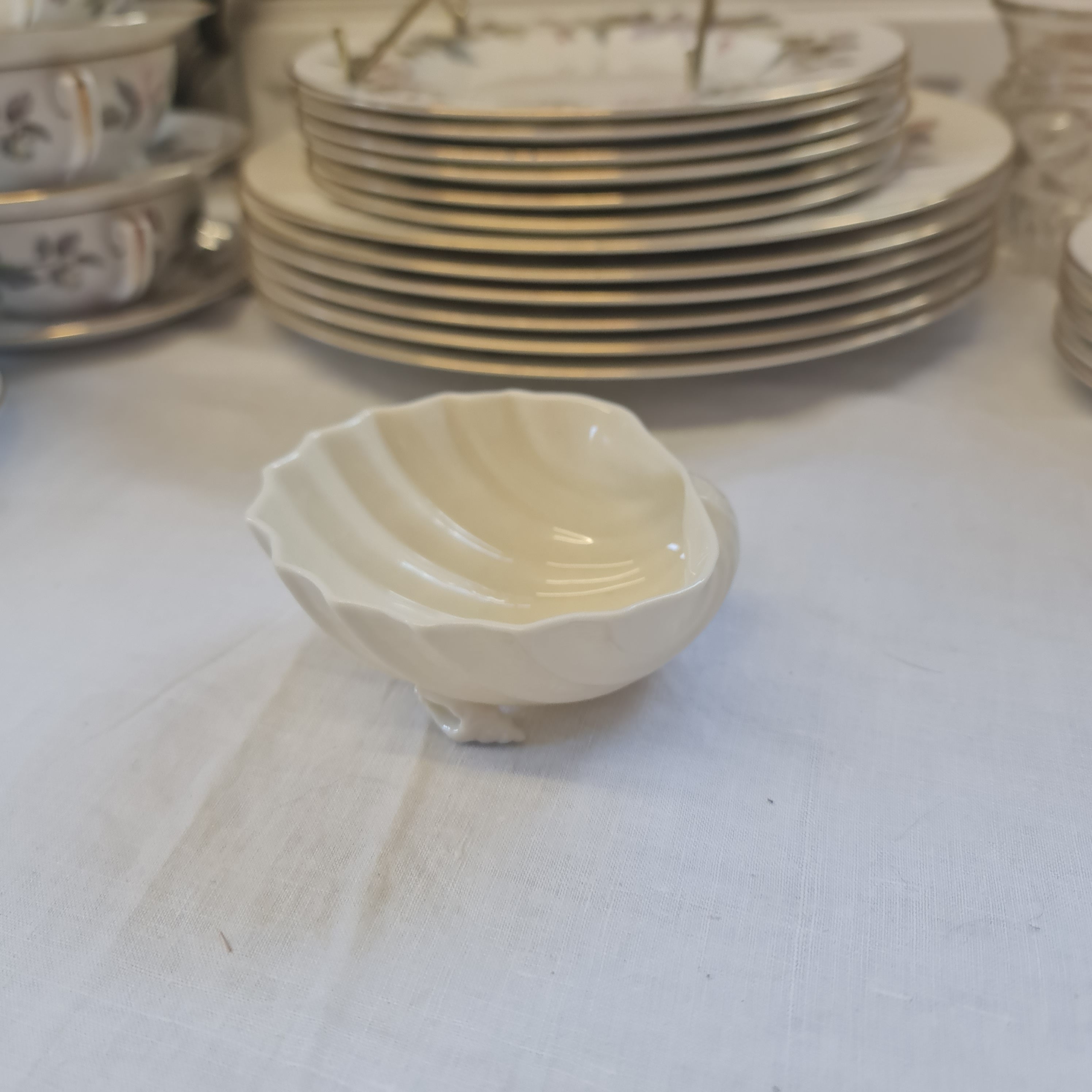 The "Neptune" Shell Bowl by Belleek
