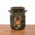 Scheurich-Keramik Rumtopf, a vintage German stoneware rum pot