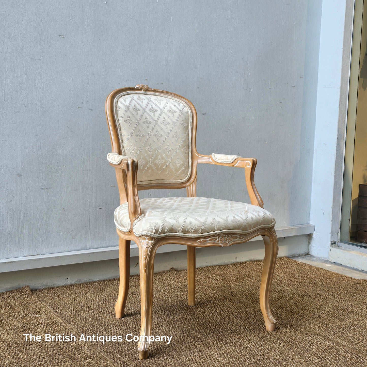 Vintage French style salon arm chair