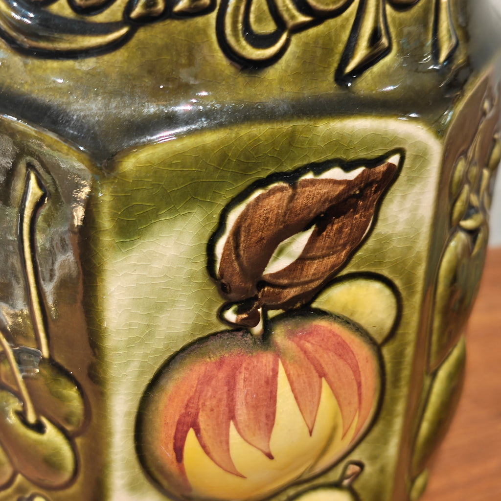 Scheurich-Keramik Rumtopf, a vintage German stoneware rum pot
