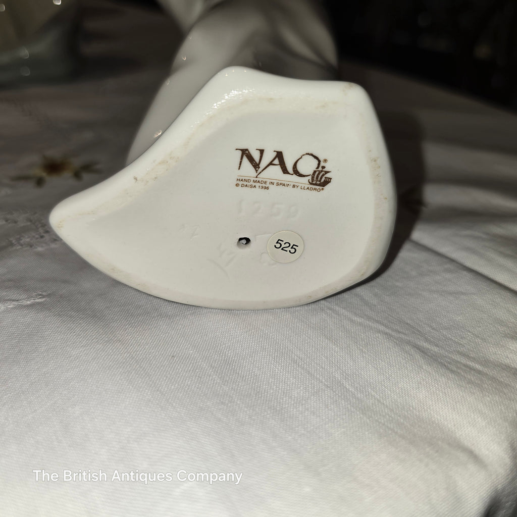 NAO by Lladro "Musical Angel with Flute" Porcelain Figurine