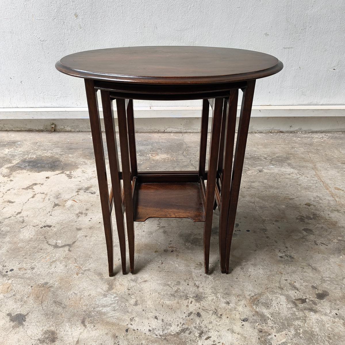 Antique Mahogany Nesting Tables