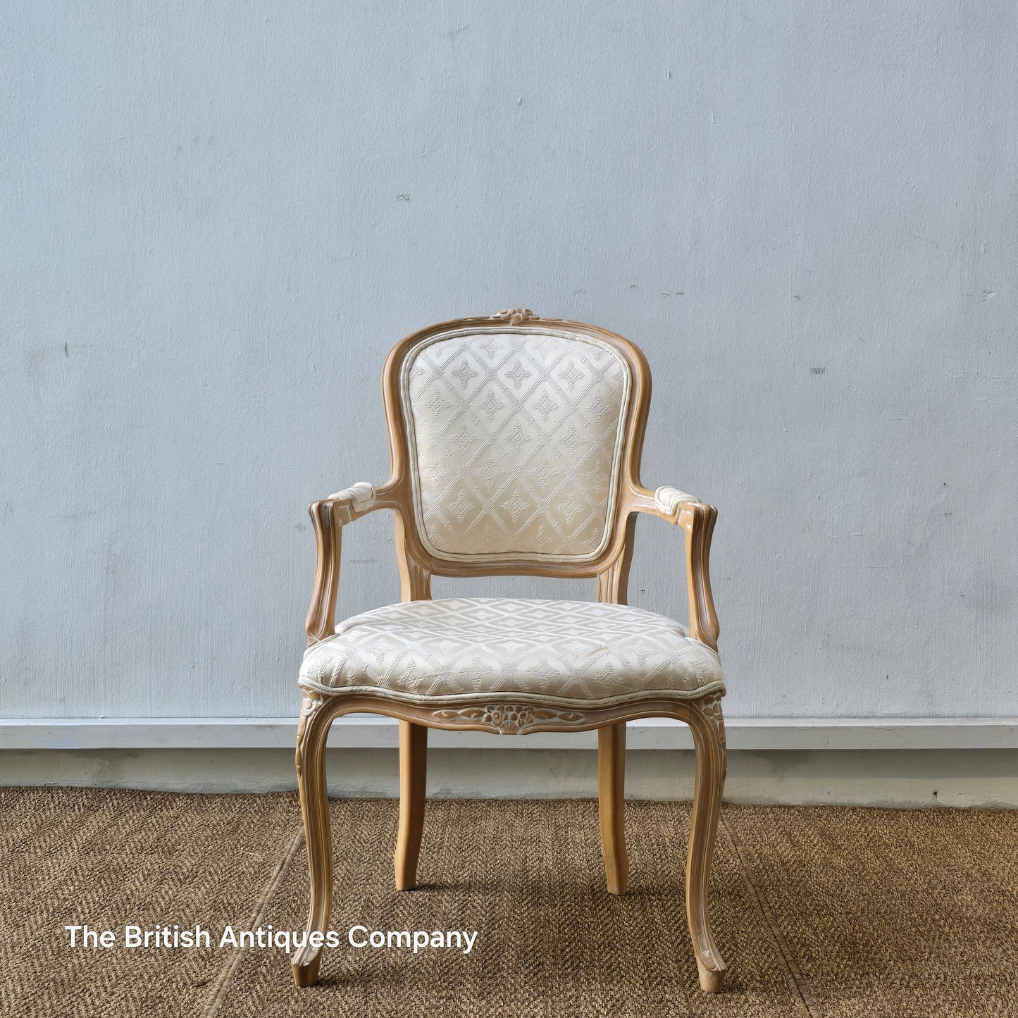 Vintage French style salon arm chair