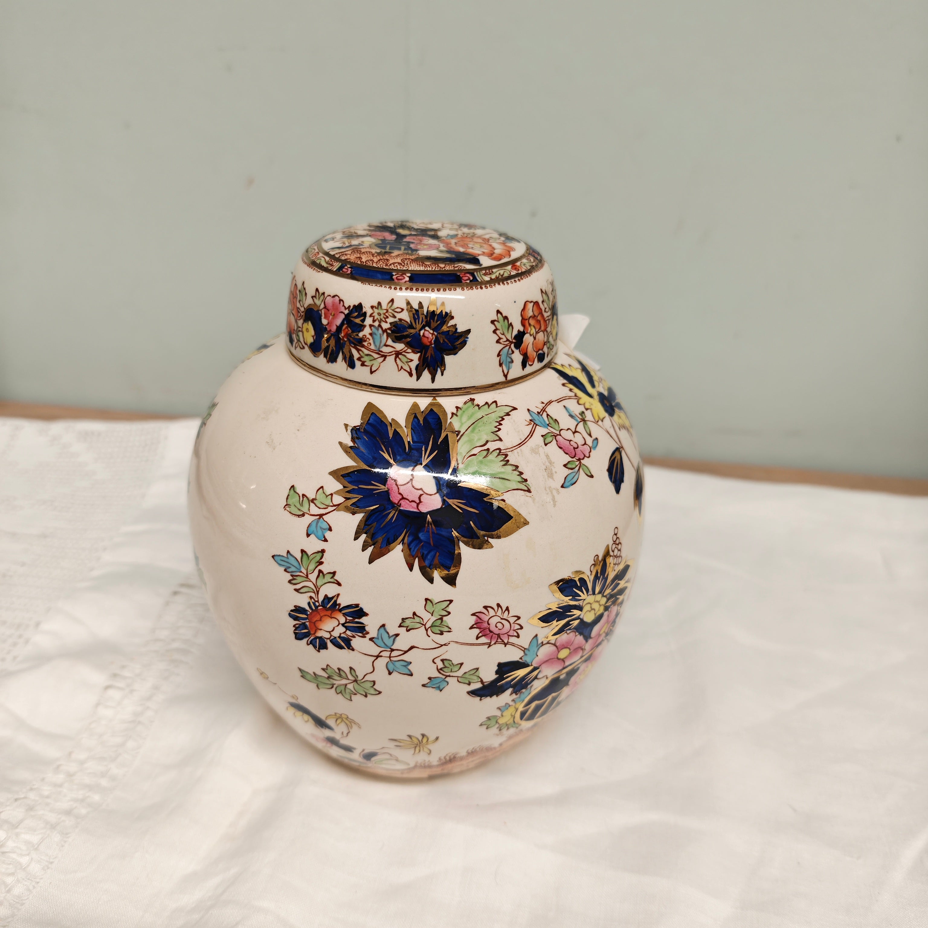 Antique Mason Mandarin ginger jar