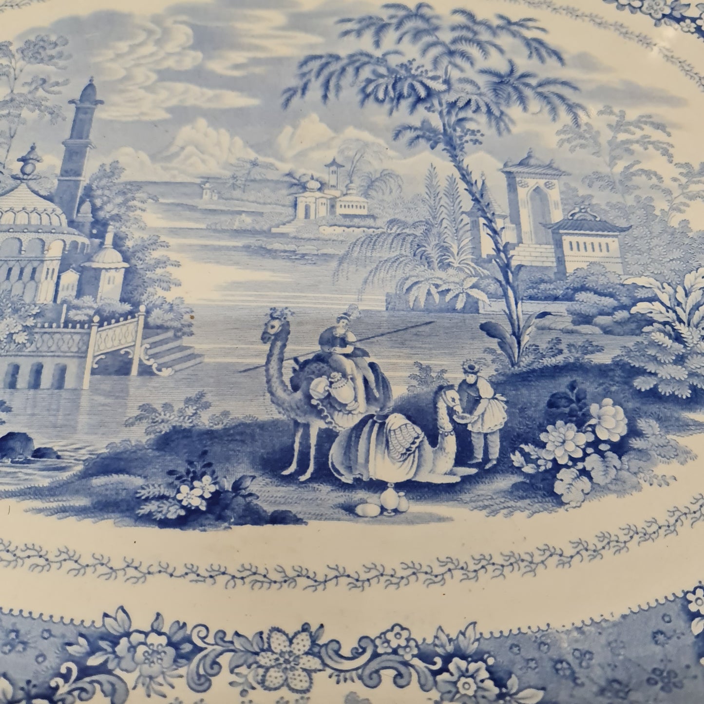 Antique big platter by William Ridgway Bell Works