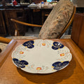 Vintage Handpainted Blairs Fine Bone China Plate  22cm