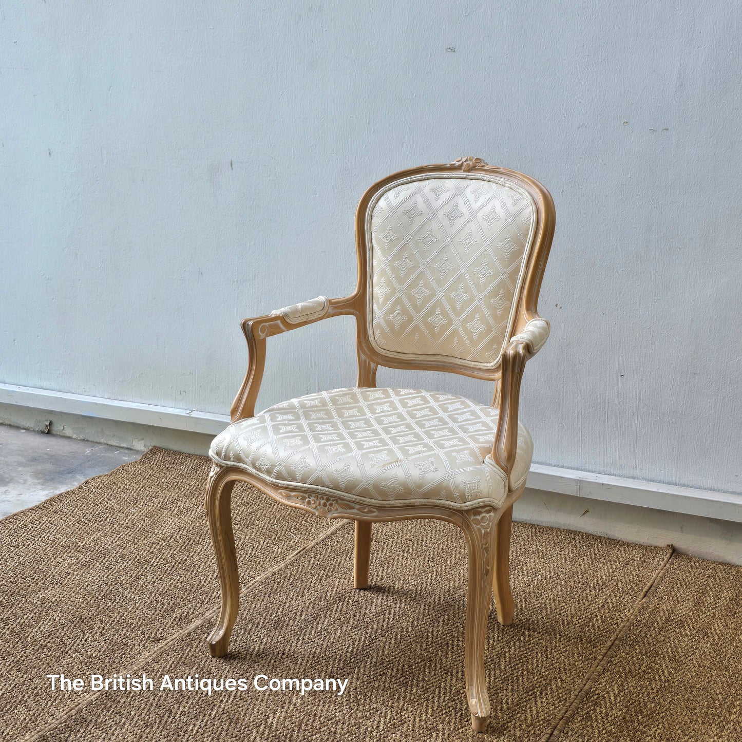 Vintage French style salon arm chair