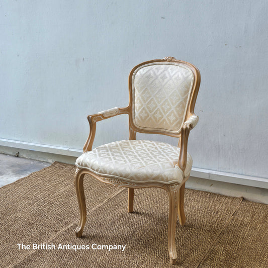 Vintage French style salon arm chair