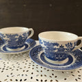 Vintage Churchill England Tea Cup with Saucer (Duo Set)