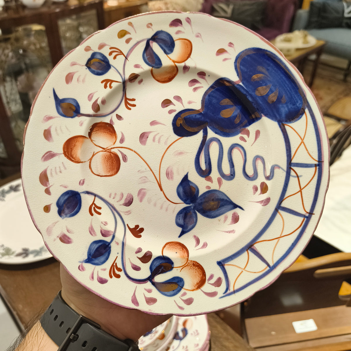 Allertons Antique Ironstone Handpainted Imari-Style Dinnerware