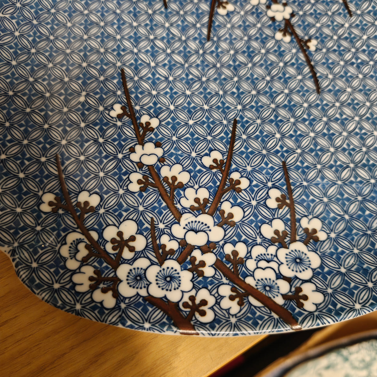 Vintage Heavy Japanese Handmade Plate