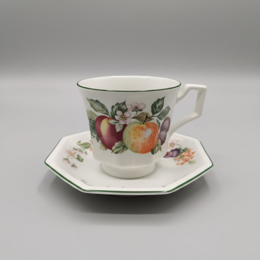 Johnson Brothers Fresh Fruit Tea Cup Set (Tea Cup + Saucer)
