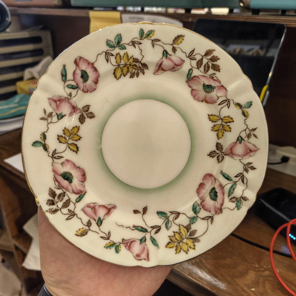 Vintage Old Royal Bone China Cake Plate 18cm