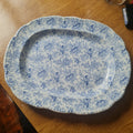 Rare Vintage  Wedgwood big blue and white platter